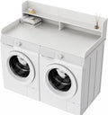 Fabuday 2-Tier Wood Washer Dryer Countertop by Fabuday