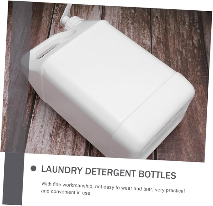 minkissy Large Sub Bottle Laundry Detergent Dispensing Bucket Pump Lotion Bottle - Image 4