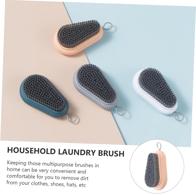 3pcs Soft Bristle Laundry Brush Set - Image 8