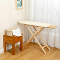 Ironing Board, Wooden Ironing Boards, Foldable Standard Size, Adjustable Height by RNQZ