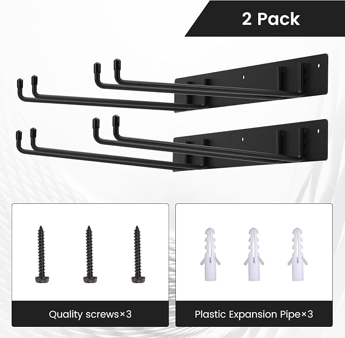 Folding Chair Rack, Metal Folding Chair Storage Rack - Image 4