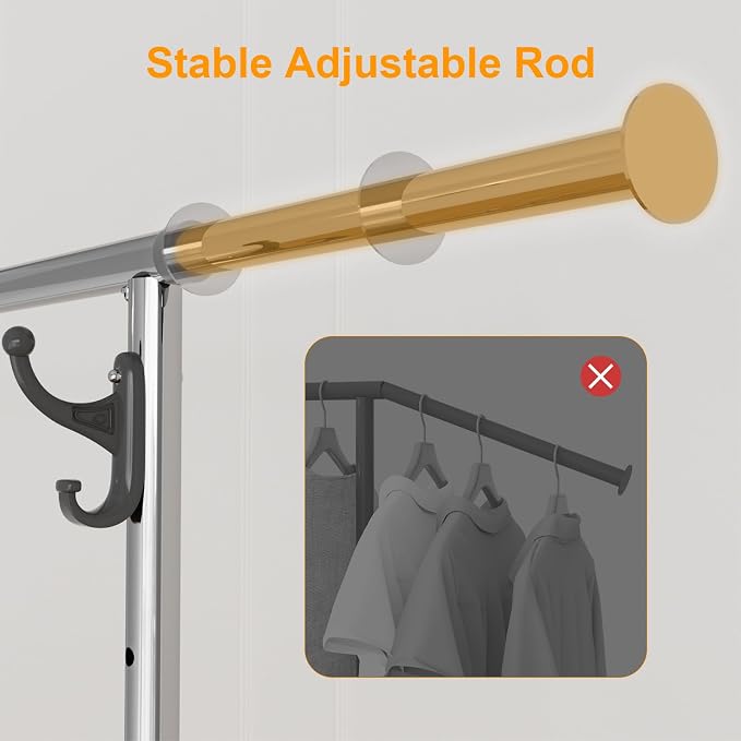 Standard Clothing Garment Rack - Image 4