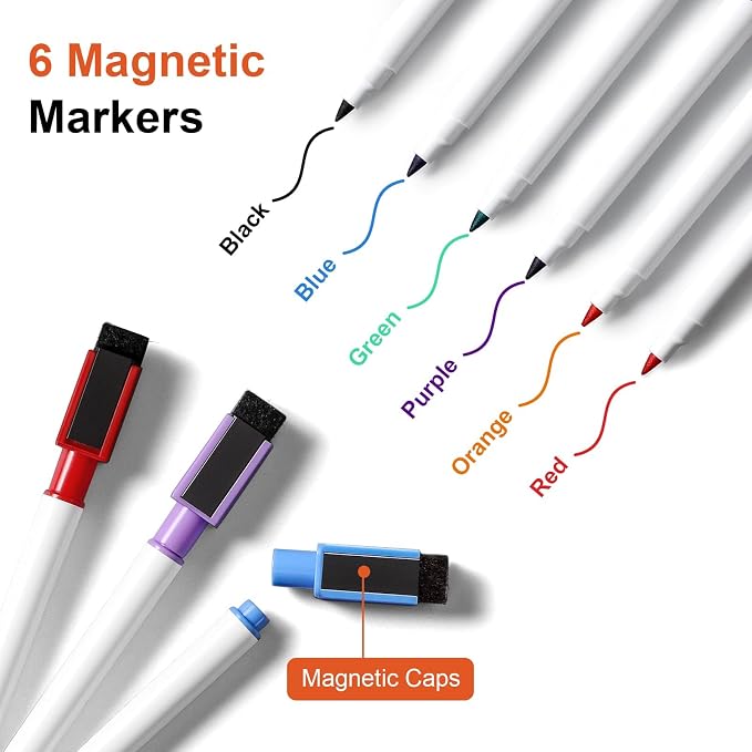 3 Pack， Magnetic Dry Erase Calendar - Image 2