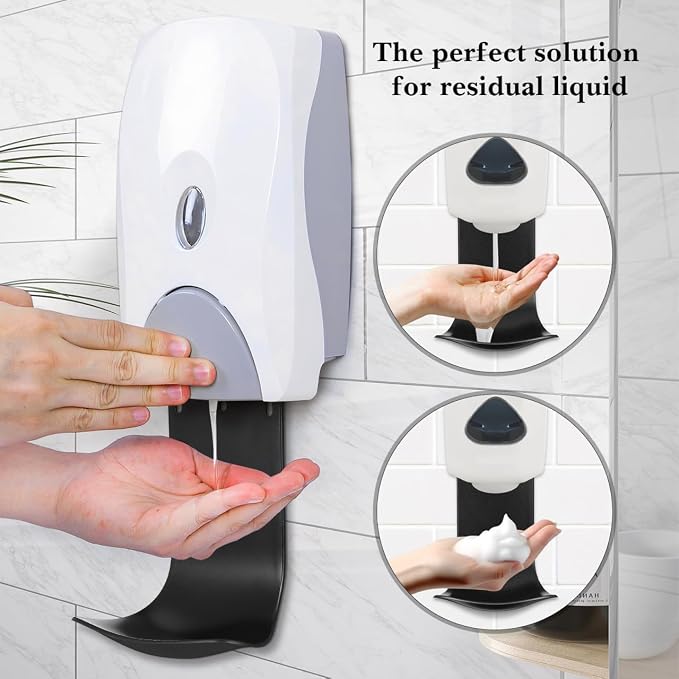 Yardwe Soap Dispenser Drip Tray 7.22 Inch Abs Plastic Catch Tray - Image 5