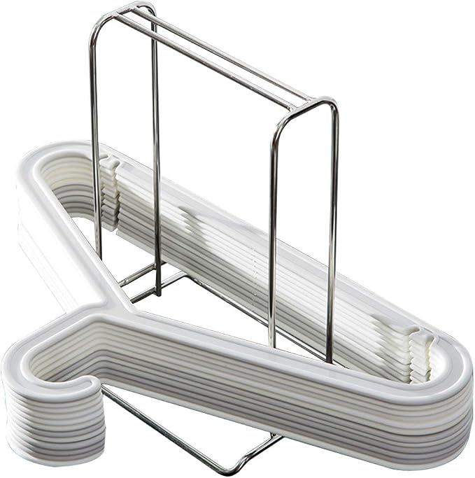 Hanger Stacker Clothes Hanger Organizer Rack Sturdy Stainless Steel Clothes by SYIDINZN