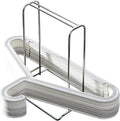 Hanger Stacker Clothes Hanger Organizer Rack Sturdy Stainless Steel Clothes by SYIDINZN