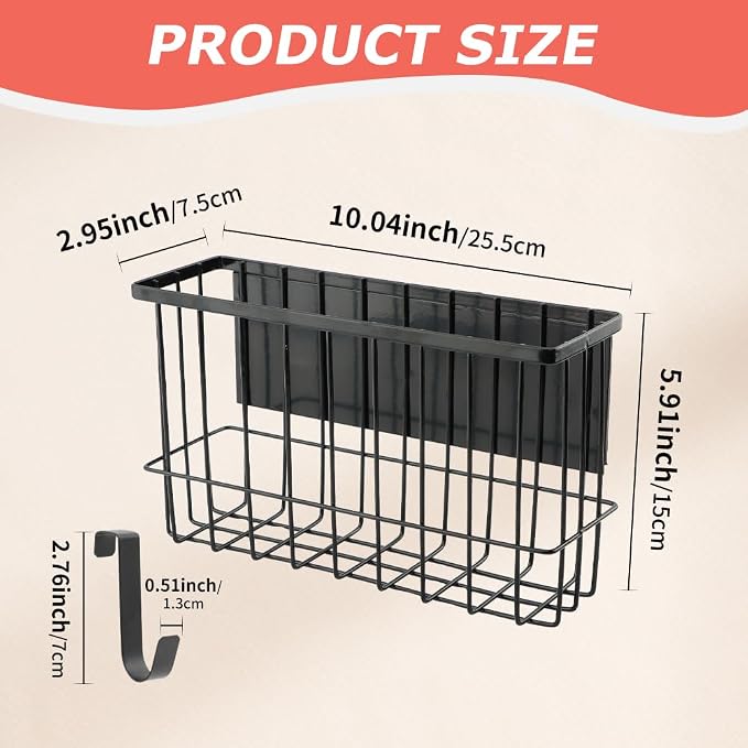Magnetic Basket Organizers, Dryer Ball Holder Laundry Room Organization - Image 2
