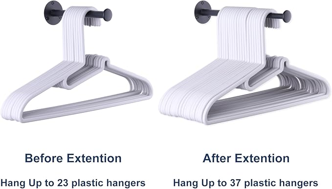 2 Pack Retractable Hanger Holder - Image 2
