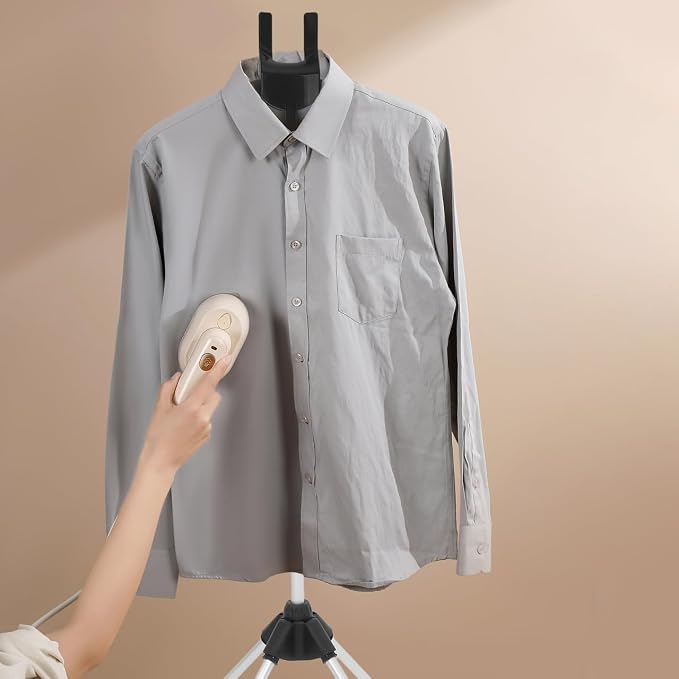 Garment Steamer Stand for Clothes, Steamer Rack Iron Stand Rack, 360° Rotating - Image 6