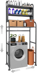 Over Washer Storage, 3 Tier Expandable Washer and Dryer rack, Laundry Room by BIFCIOFHBrandFlagship