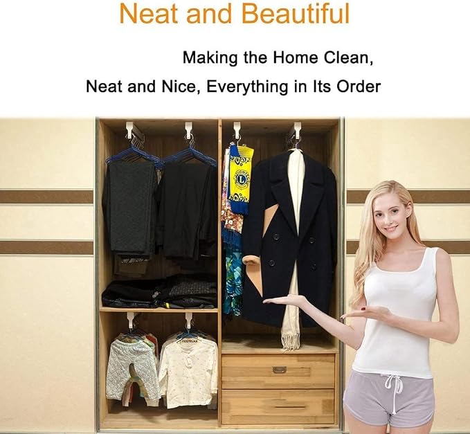 Extendable Closet Rod Clothes Drying Rack - Image 6