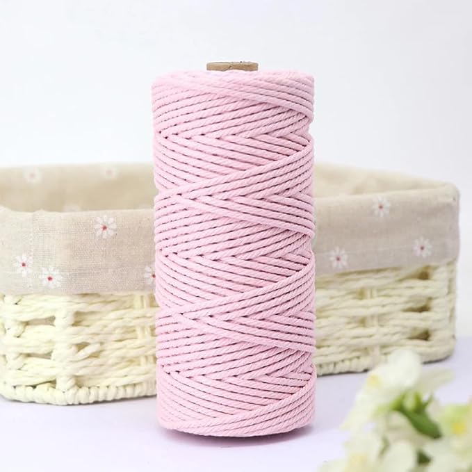 2/3/4mm Twine Cotton Colored Bakers Twine 109Yard Macrame Cord by Unknown