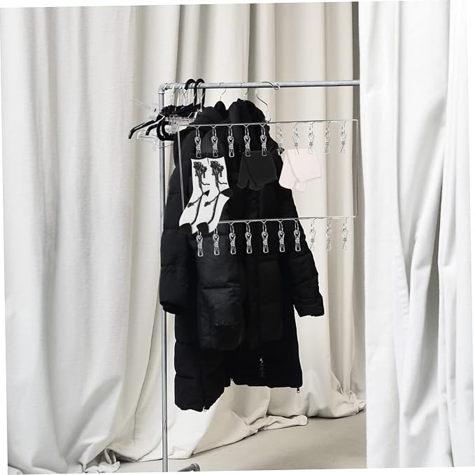 Stainless Steel Sock Drying Rack - Image 7
