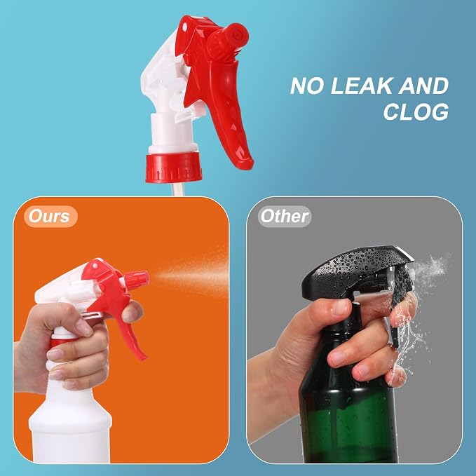 10 Pack Spray Bottles 16 Oz Empty Water Spray Bottles - Image 4