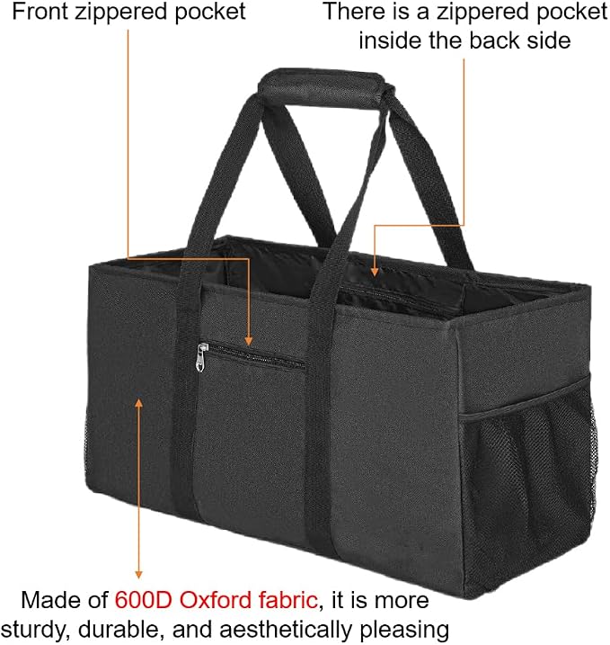 Extra Large Utility Tote Bag – Reusable Shopping Bag - Image 4