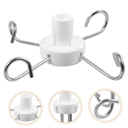 NOLITOY 3pcs Stainless Steel Infusion Stand Hook Infusion Rack Accessory - Image 5
