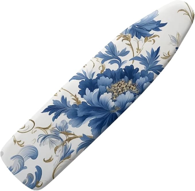 Ironing Board Cover Full Size, Retro Flower Ironing Cushion by Tomeusey