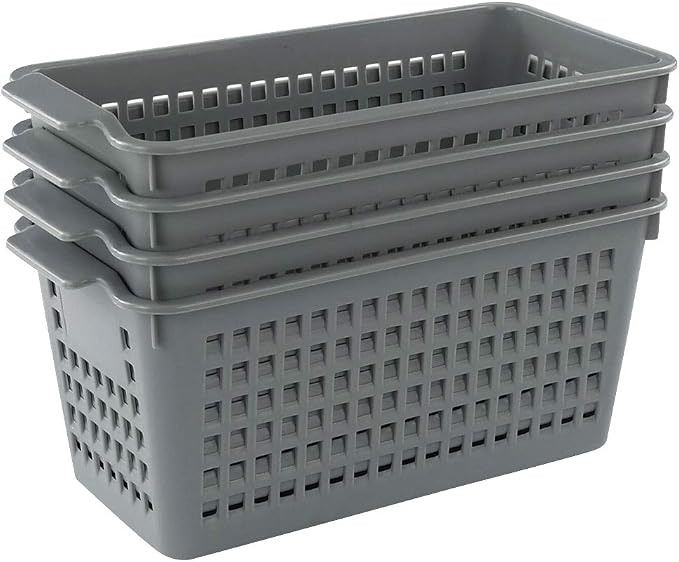 Plastic Baskets for Organizing by Doryh