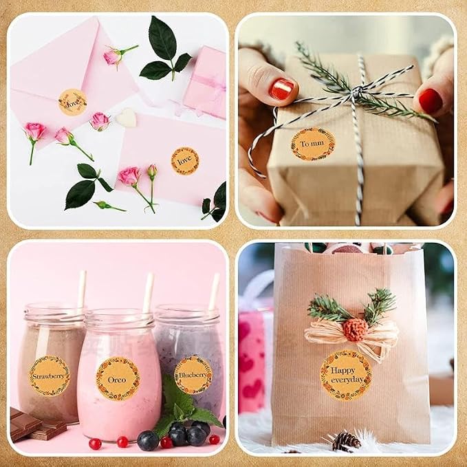 500 Pcs 2" Canning Jar Labels Stickers, Mason Jars Lids Spice Labels Bottle - Image 6