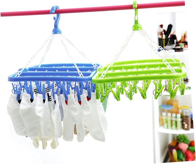 Foldable Clip and Drip Drying Rack - Image 7