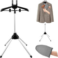 Garment Steamer Stand for Clothes, Adjustable Stand for Clothes Hanger & Mini by Unknown