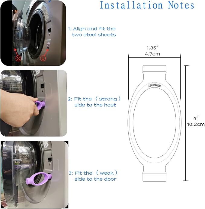 washing machine door prop, prevent holdy moldy Helps your Washer Dry Properly - Image 3