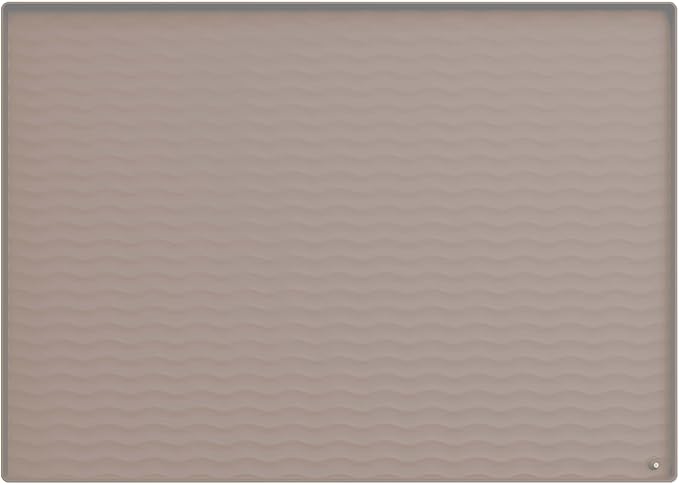 URMONA 34'' x 22'' Waterproof Silicone Under Sink Mat Cabinet and Counter by URMONA