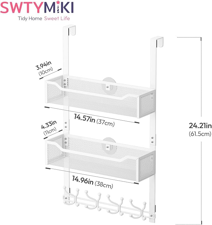 SWTYMIKI Over The Door Hook - Image 3