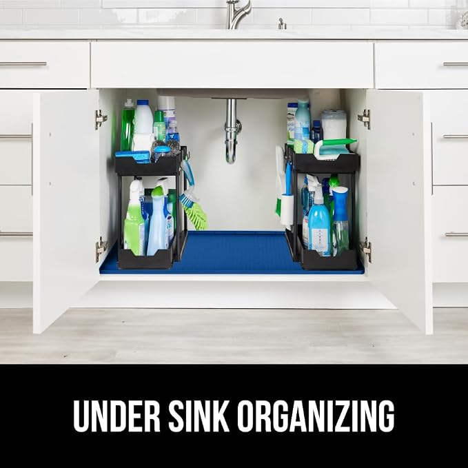 GORILLA GRIP Waterproof Silicone Under Sink Mat - Image 9