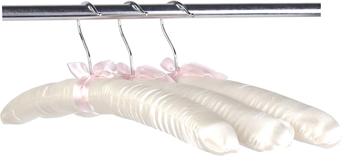 15" Luxurious Satin Padded Hangers - Image 3
