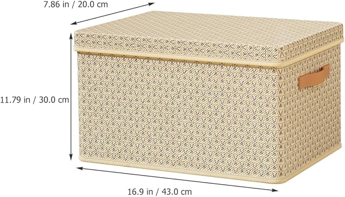 ARTIBETTER Beige Large Foldable Storage Bin - Image 2