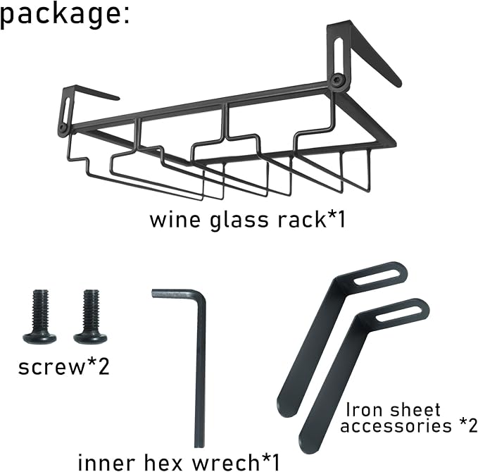 Adjustable Under Cabinet Stemware Holder - Image 5