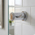 ECKOREA® Polished Chrome Robe & Towel Hook ECK-300O, Durable Zinc Alloy by ECKOREABathroomHardware
