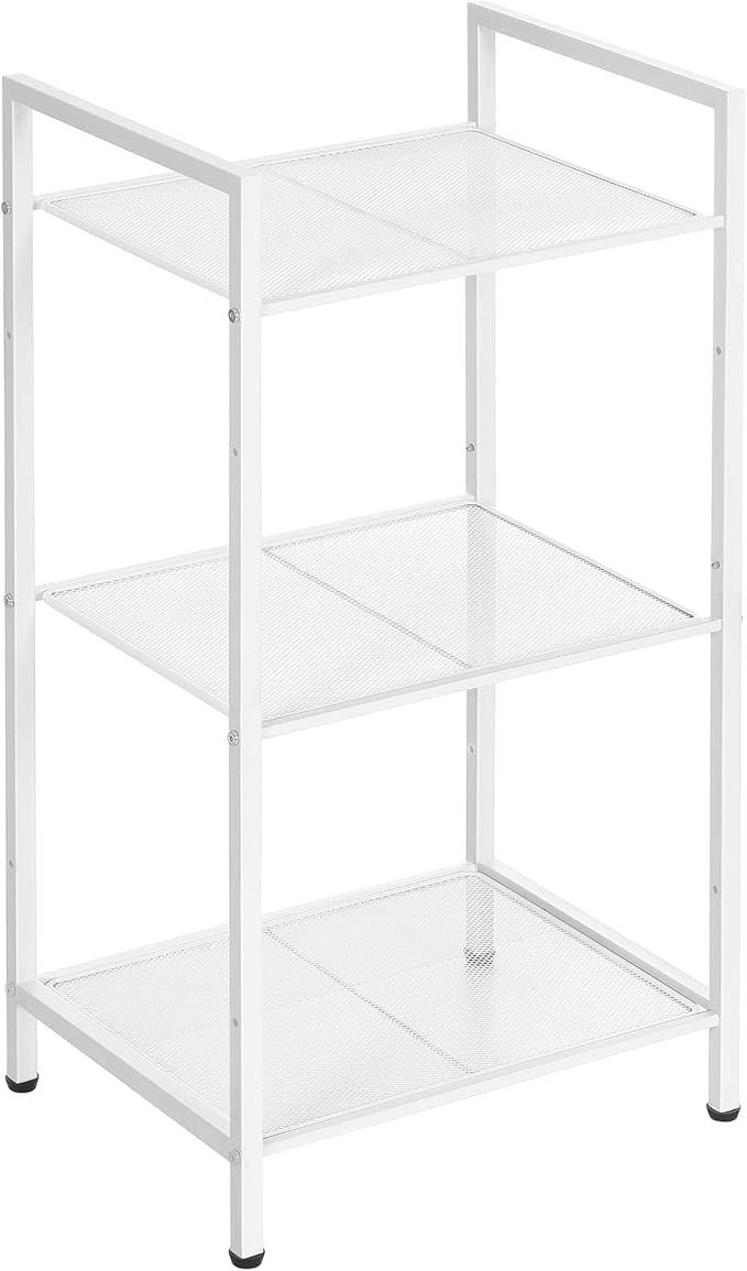 SONGMICS 3-Tier Storage Rack, Bathroom Shelf, Extendable Plant Stand by SONGMICSbySONGMICSHOME