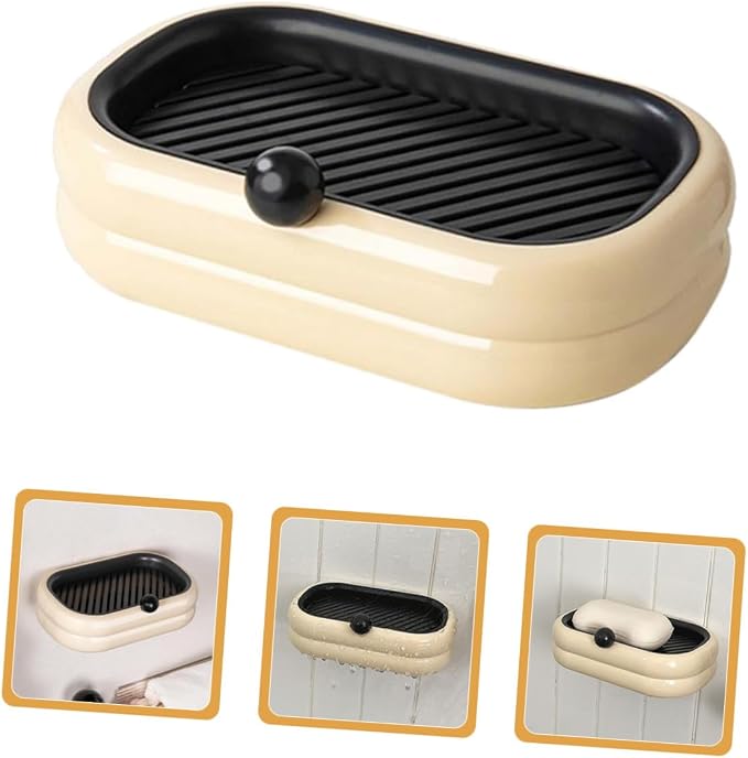 Wall-Mounted Double Layer Soap Dish - Image 7