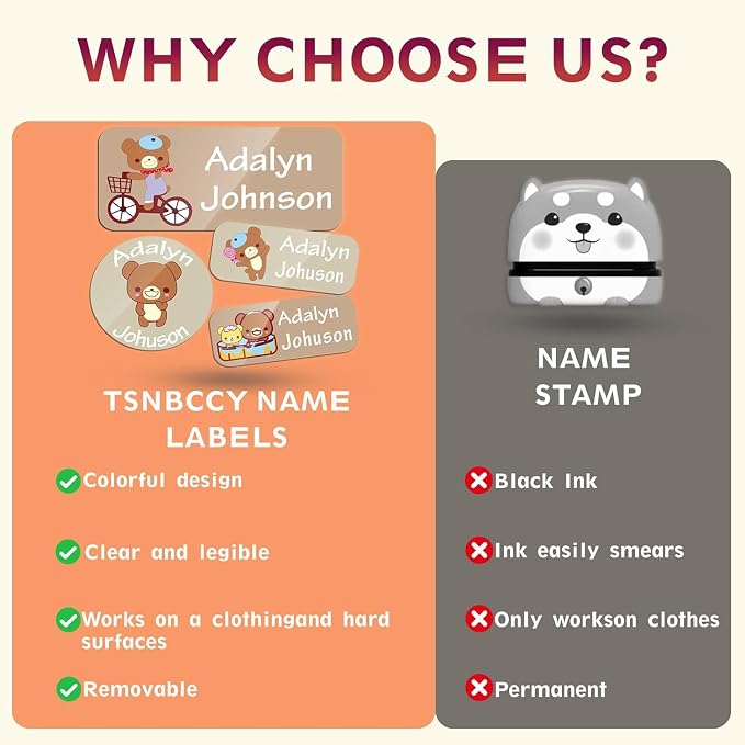 Custom Personalized Name Labels - Image 6