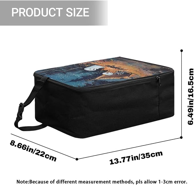 Garment Steamer Case Christmas Ghost Skull Lightweight Travel Iron Storage Bag - Image 7