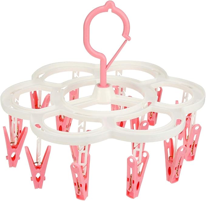Clothespin Rack Laundry Drying Rack, Clothes Hangers by Fanghome