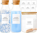 KOSKIMER Glass Laundry Detergent Dispenser Set, Liquid Detergent Containers by KSOKIMER
