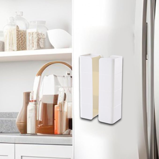 Tissue Box Holder Wall Mounted Organizer Paper Towel Rack Glove Dispenser - Image 3