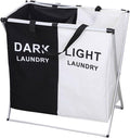 Two Grids and Three Grids Collapsible Laundry Sorter Hamper by Unknown