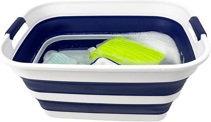 SAMMART Collapsible Plastic Laundry Basket - Image 8