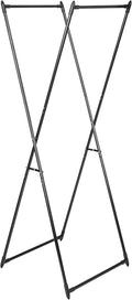 Household Essentials Valet Folding Clothes Rack, Strong Metal X-Frame, Chic by HouseholdEssentials