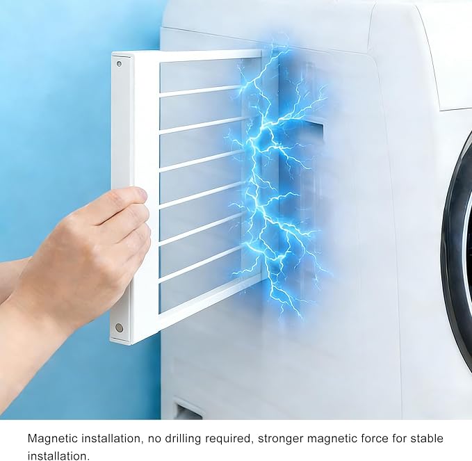 Magnetic Appliance Shelf, Metal Side Storage Organizer - Image 6