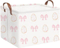 FXOLCSHE Rectangular Easter basket, Nursery Hamper, Collapsible waterproof baby by FXOCSHE