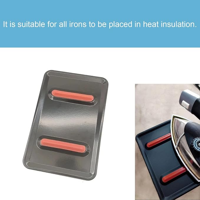 2 Pack Ironing Board Iron Rest Replacement Hot Iron Rest Pad Metal Heat - Image 3