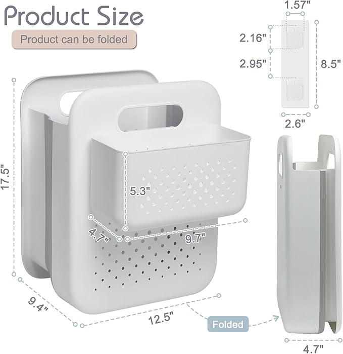 Large Collapsible Laundry Basket - Image 2