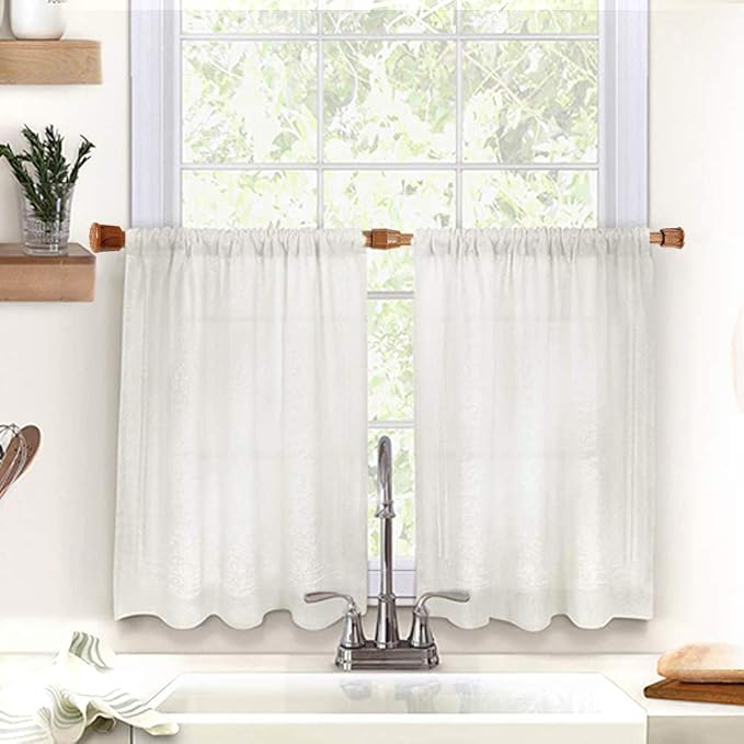 AIZESI 2PCS Curtain Rods Small Tension Rod 17 to 28 Inch Extendable Spring - Image 8