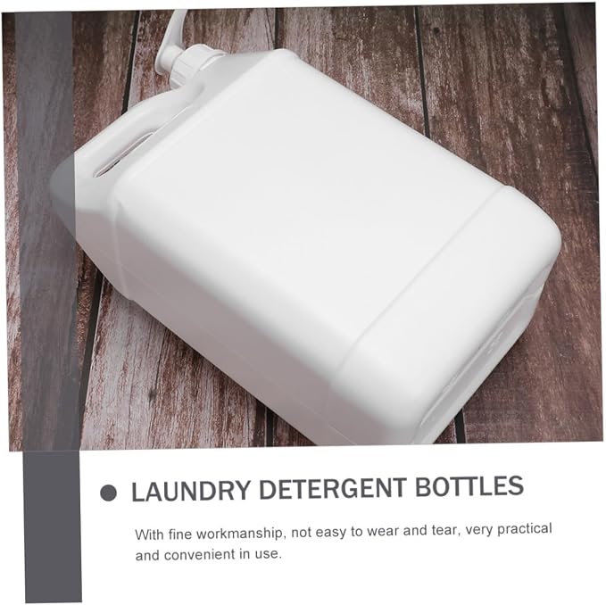 NOLITOY Laundry Pump Bottle Pitcher Squeeze Bottle Detergent Dispenser Easy to - Image 2