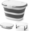 Collapsible Bucket, Upgraded 16L Collapsible Mop Bucket by GiftsforChildAdultandPet